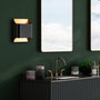 Opviq Bera - 15301 Lámpara de Pared de Metal Negra